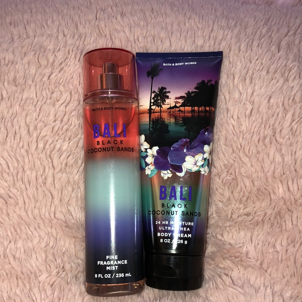 Bali Black Coconut Sands lotion and spray